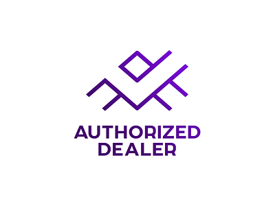 Authorized Dealer logo: letter A, check mark, negative space