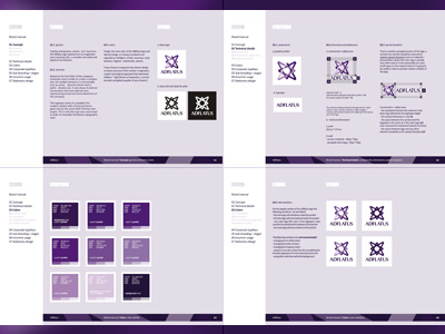 Adflatus brand manual architecture brand brand manual creative custom design design studio geometric identity identity manual infinite infinity interior interior design logo logo design logo designer logotype loop manual mark path paths perspective purple star studio symbol type typography