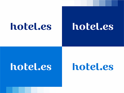 hotel.es logotype / word mark / logo design