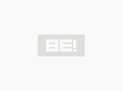Be! logo design by Alex Tass, logo designer on Dribbble