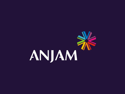 Anjam logo design