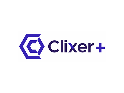 Clixer+, technology trends, logo design arrow c customization solutions cyber security flat 2d geometric iot internet of things letter mark monogram logo design reliable innovation technology trends vector icon mark symbol young