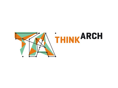 ThinkArch architecture competition logo design