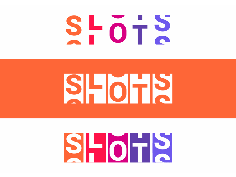 Slots logo design, typographic / logotype / word mark solution