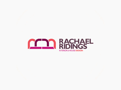 Rachael Ridings - interior & house design - logo design