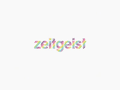 zeitgeist records label logo design brand colorful creative dance edm electronic electronic music font house identity label logo logo design logo designer music records records label typography wordmark