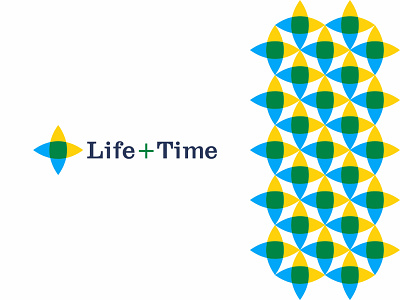 Life + Time, management app logo design, L + T monogram