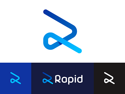 R: Rapid / rabbit, logo design for workforce management software