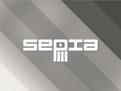 Sepia solution logo design