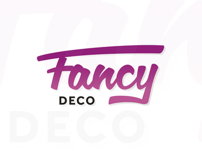 Fancy Deco Logo Design For Home Decor And Interior Blog By