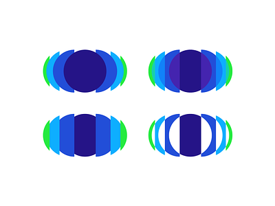 Eye + cloud, saas video platform network logo design