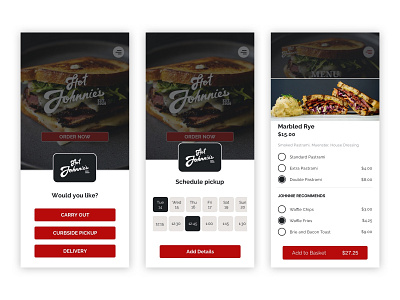 Pastrami Food App app app design clean delivery app design food foodie interaction design iphonex meat minimal mobile simple ui ux