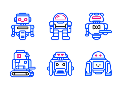 Robots Icons