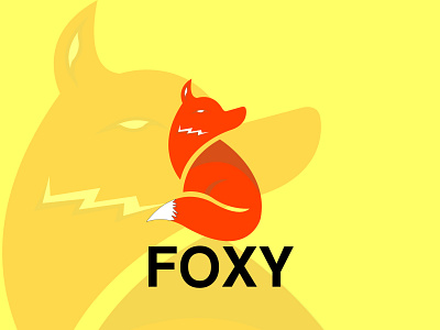 FOXY LOGO animal animals animation fauna fox fox illustration fox logo foxy illustration logo vector
