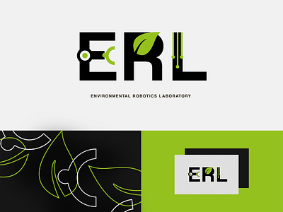 Logo: ERL branding design logo