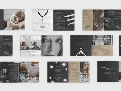Album Booklet designs, themes, templates and downloadable graphic