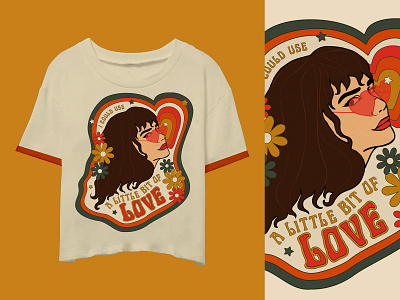 T-Shirt: Little Bit of Love illustration merch merchandise t shirt t shirt design