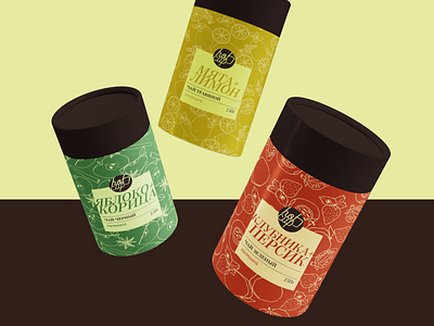 Packaging: Hot Cup Tea branding package design packaging