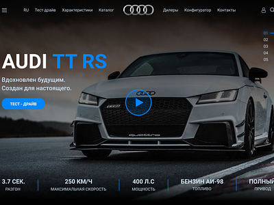 Redesign Audi TT RS