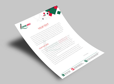 Letterhead Design adobe illustrator design system letterhead print print design stationery stationery design