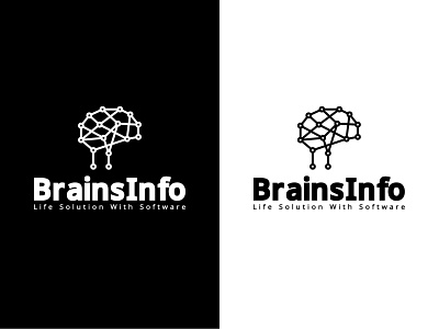 Brainsinfo logo Design for Client.