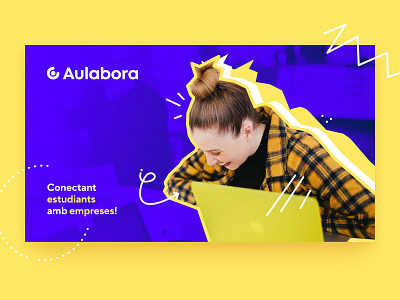 Aulabora brand branding design graphic design identity branding identity design logo