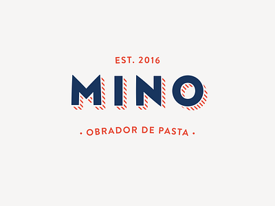Mino brand branding design logo