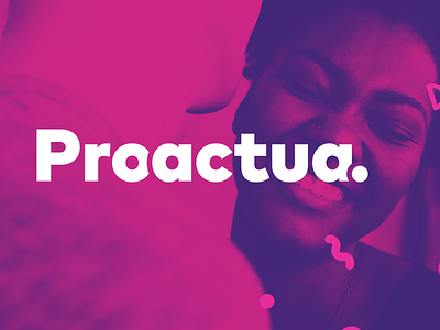 Proactua brand branding logo