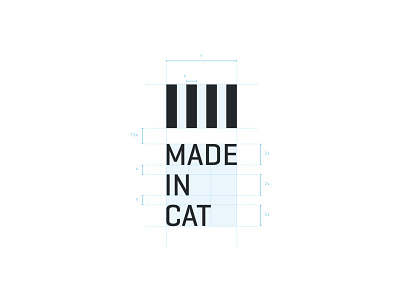 Made in Cat brand branding design logo