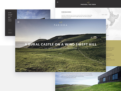 Parihoa ui design web webdesign