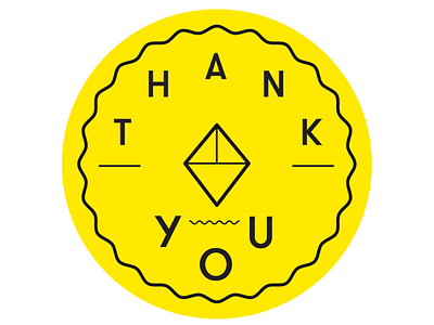 Thank You Sweet Beyond Badge app branding design icon illustrator lettering logo minimal typography ui ux vector website