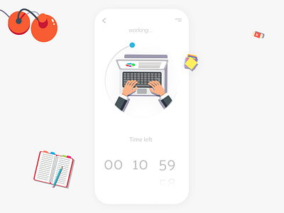 Countdown Timer 014 colors countdown timer countdowntimer dailyui dailyuichallenge design design app design art ui uiux ux uxui