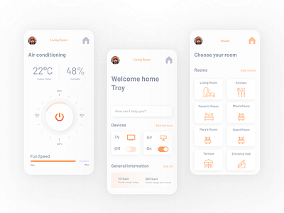 Home Monitoring Dashboard 021 colors daily 100 challenge dailyui dailyuichallenge design design app design art home monitoring home monitoring dashboard ui uiux ux