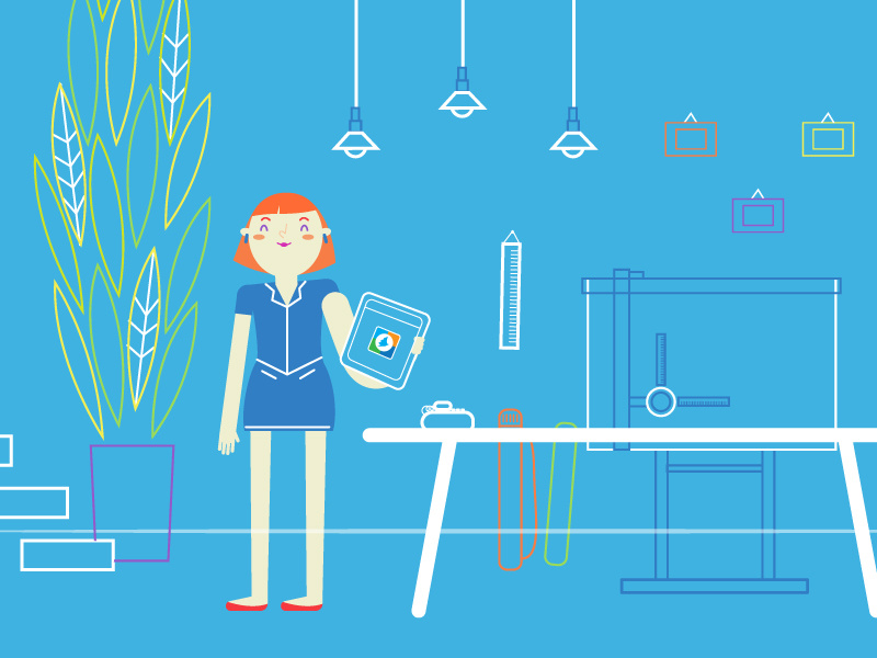 Samsung_ architect studio vector illustration charactersdesign characters illustrator