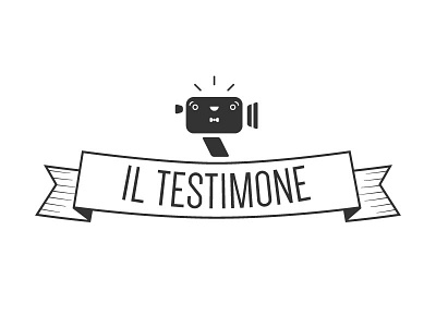 IL TESTIMONE _ LOGO RESTYLE ai branding iltestimone logo program tv tv8 tvprogram