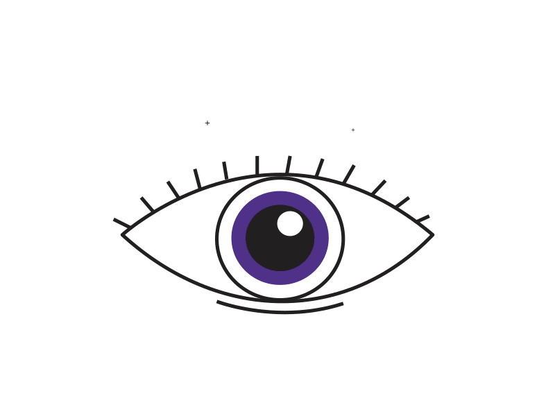 Eye Loop ae aftereffects animation eye icon loop motiondesign openingclosingeye vector vectoranimation
