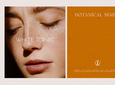 White Tonice - Brand Identity beauty brand identity branding cosmetics design graphic design logo poster design product design