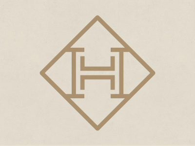 H mark v2 branding craftsman furniture h identity logo mark monogram table wood