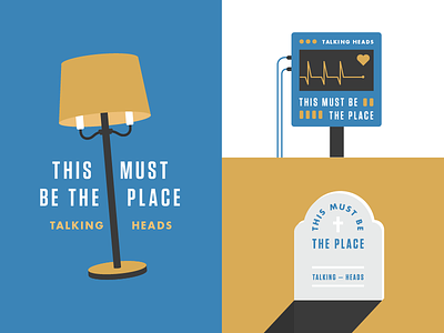 This Must Be the Place badge icon illustration naive melody stop making sense talking heads