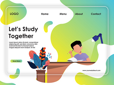 Landing Page Illustration