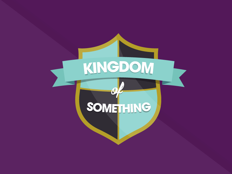 Logo of Something animation gif kingdom logo of something vector