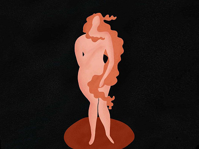 Birth of Venus illustration art illustration design venus