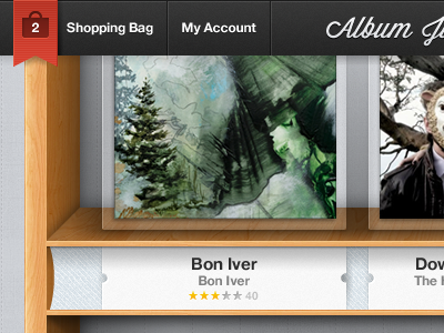 Album jacket store
