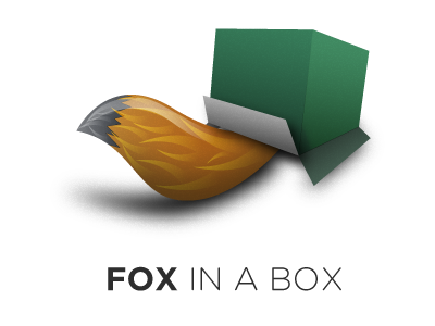 Fox in a Box box fox logo