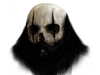 Skull character design digitalart illustration
