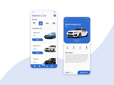 Easy Car Rent App UI Design app design app ui branding car rent app colorfull creative design design dribbble best shot graphic design hello dribble illustration logo ui ux