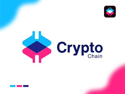 Crypto chain bitcoincash blockchain brand identity development brand mark branding clean design cryptocurrency ecommerce ethereum forextreder investing logo design logo mark logotypo minimalist logo modern logo nft logo professional logo visual identity