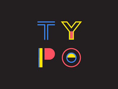 Typo/Typography fonts logo typeface typemade typo typography