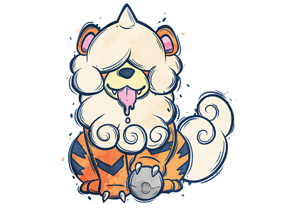 Hisuian Growlithe