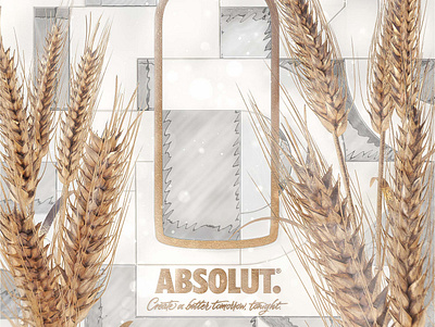 Absolut 3d 3d art absolut adobe art artdirection cinema4d color design illustration nature